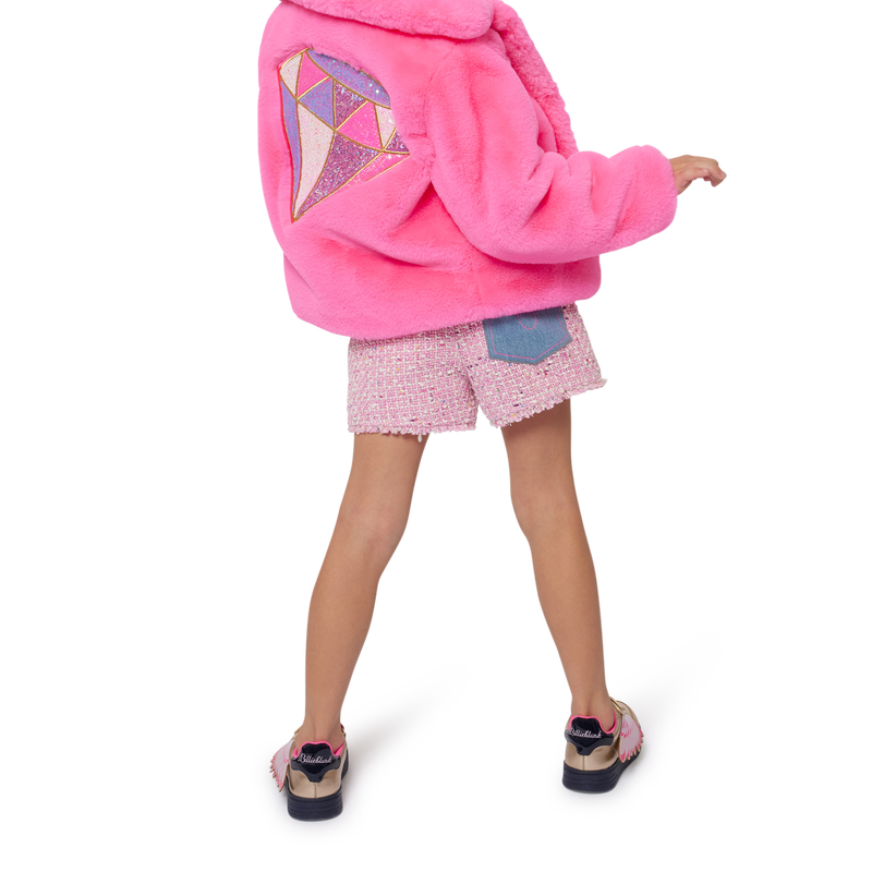 Manteau en polaire duveteuse BILLIEBLUSH 
                        FILLE