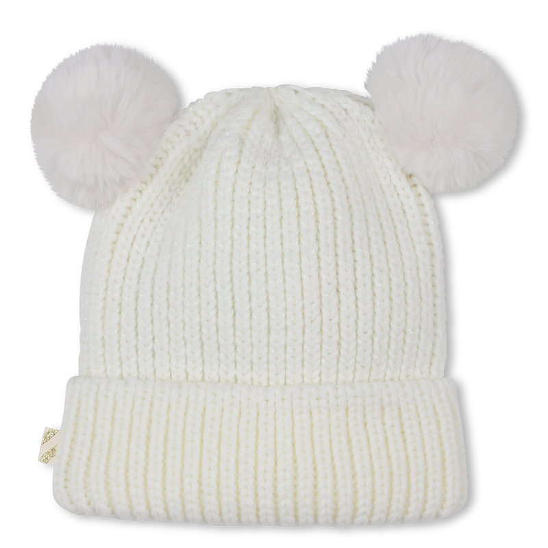 Double pompom beanie BILLIEBLUSH 
                    FILLE