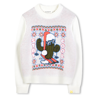 Pull de Noël en tricot BILLIEBLUSH GARCON