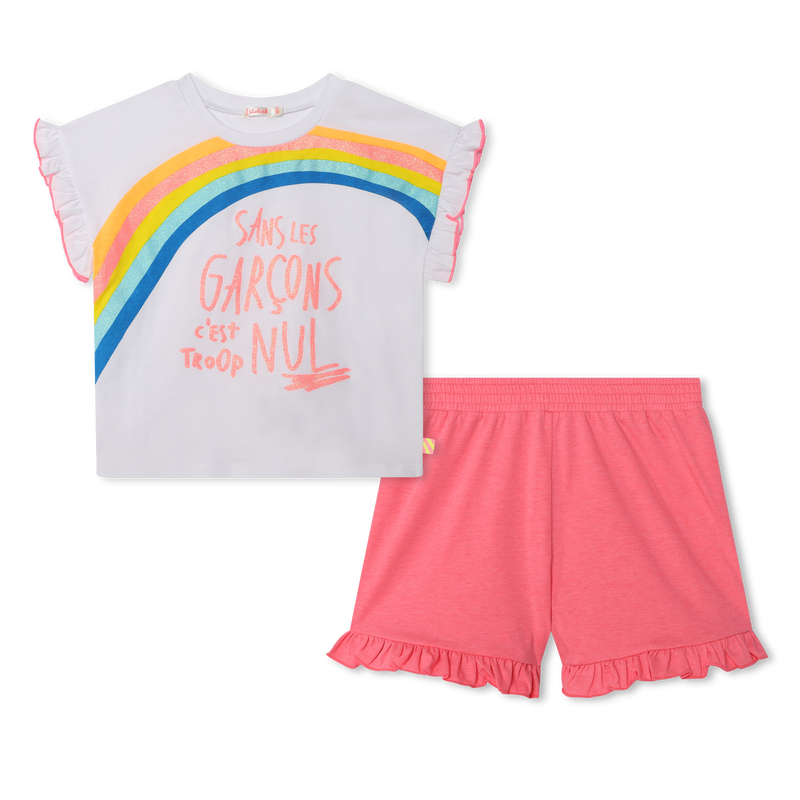 T-shirt et short BILLIEBLUSH 
                        FILLE