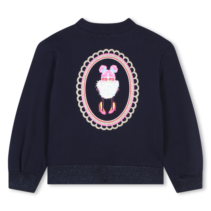 Sweat-shirt molletonn&eacute; BILLIEBLUSH 
                        FILLE