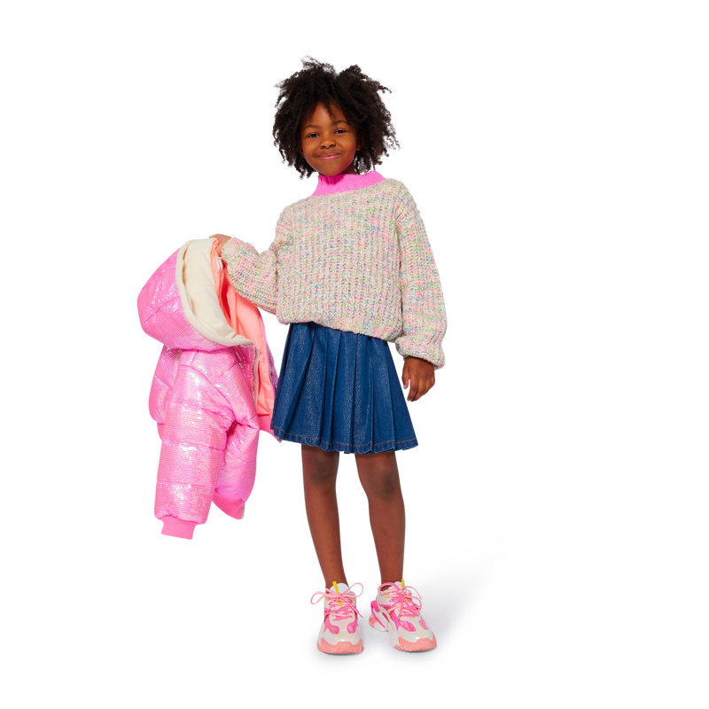 Jupe en denim pliss&eacute;e BILLIEBLUSH 
                        FILLE