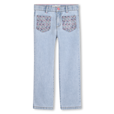 PANTALON EN DENIM BILLIEBLUSH FILLE