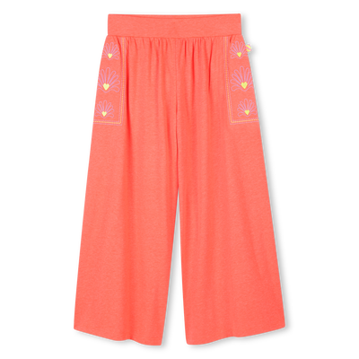 Pantalon large brod&eacute; BILLIEBLUSH FILLE