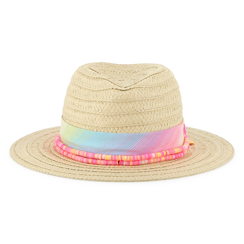 Chapeau bande ray&eacute;e et perles BILLIEBLUSH 
                        FILLE