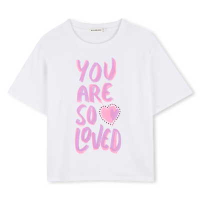 TEE-SHIRT MANCHES COURTES BILLIEBLUSH FILLE