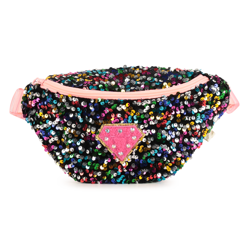 Velvet-based fanny pack BILLIEBLUSH 
                    FILLE