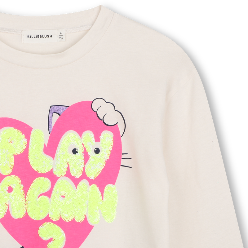Tee-shirt manches longues BILLIEBLUSH 
                        FILLE