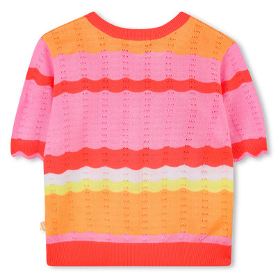 Pull ray&eacute; en tricot BILLIEBLUSH FILLE