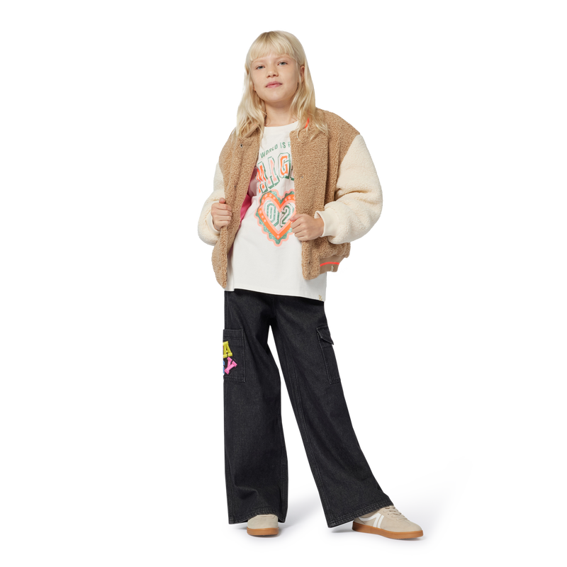 Veste bi-colore BILLIEBLUSH 
                        FILLE