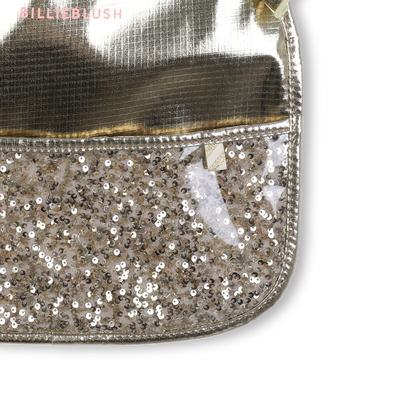 Bavoir m&eacute;tallis&eacute; BILLIEBLUSH FILLE