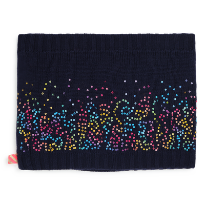Tour de cou tricot orn&eacute; de sequins BILLIEBLUSH FILLE