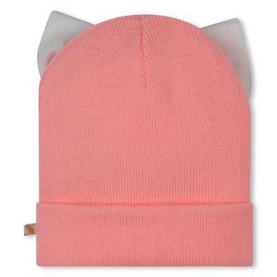 Bonnet à noeud et pompons BILLIEBLUSH FILLE