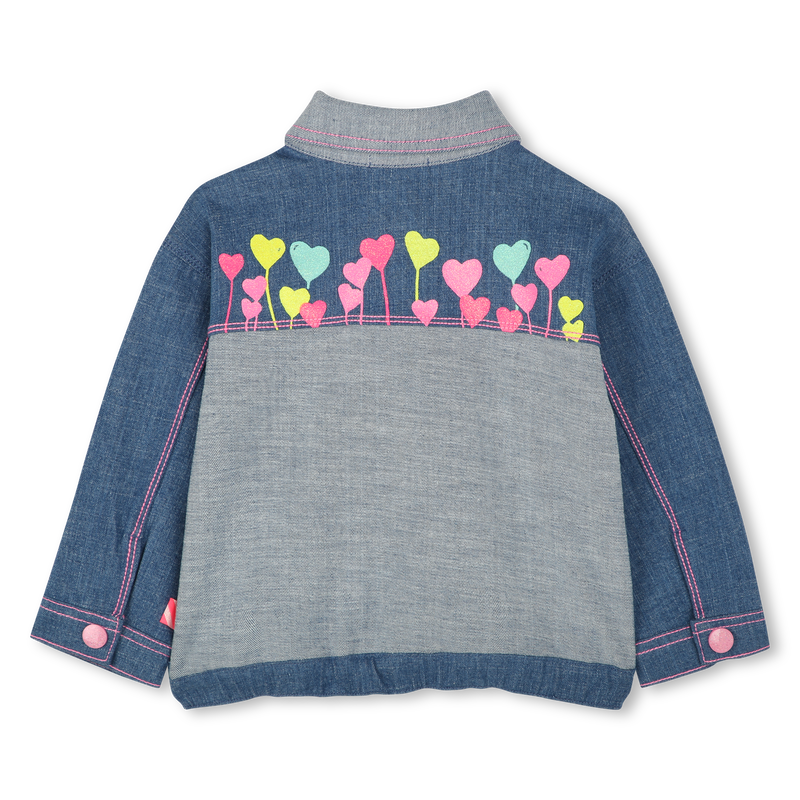 Veste en jean avec imprim&eacute;s BILLIEBLUSH 
                        FILLE
