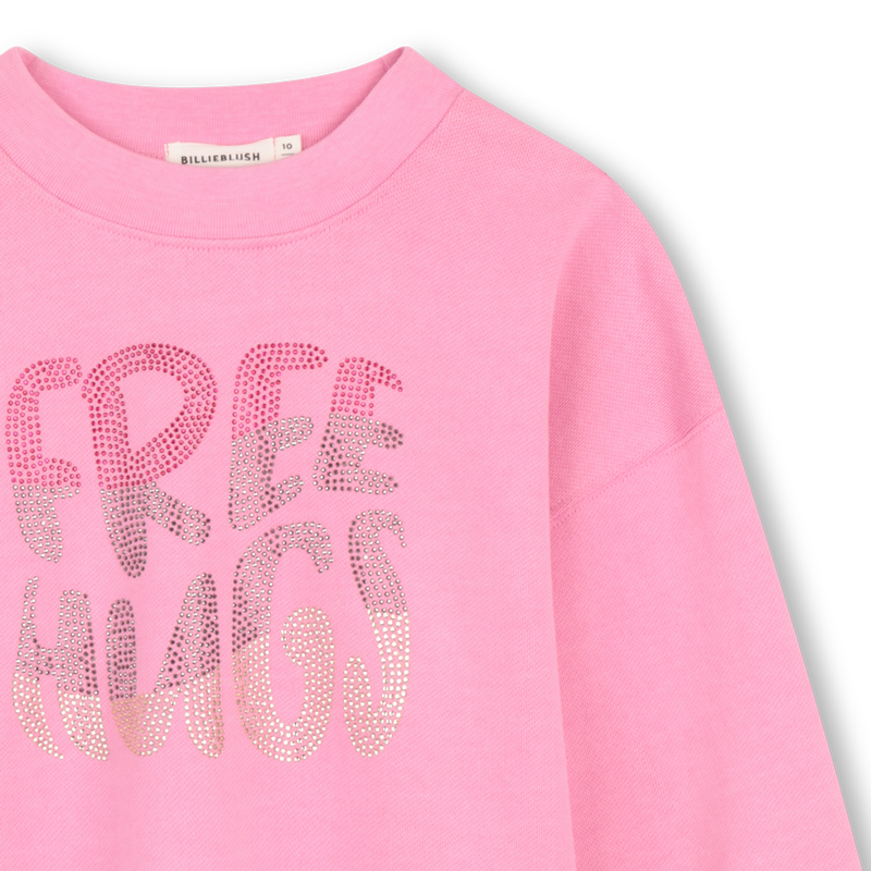 SWEAT EN MOLLETON BILLIEBLUSH 
                        FILLE