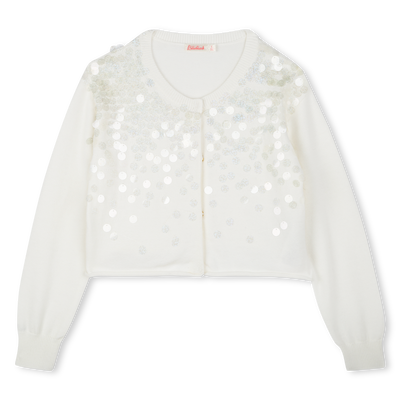 Cardigan orn&eacute; de sequins BILLIEBLUSH FILLE
