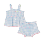 Ensemble top &agrave; bretelles + short BILLIEBLUSH 
                    FILLE