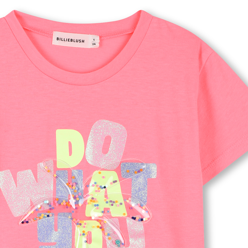 T-SHIRT &Agrave; MANCHES COURTES BILLIEBLUSH 
                        FILLE