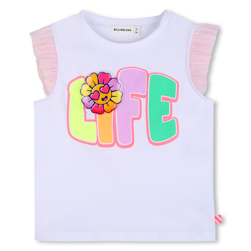TEE-SHIRT MANCHES COURTES BILLIEBLUSH 
                        FILLE