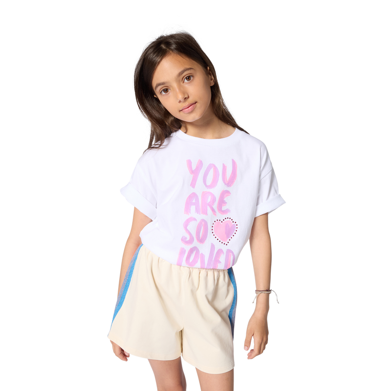 TEE-SHIRT MANCHES COURTES BILLIEBLUSH 
                        FILLE