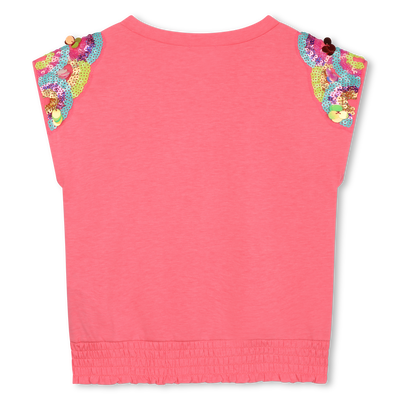 T-shirt ample base &eacute;lastiqu&eacute;e BILLIEBLUSH FILLE