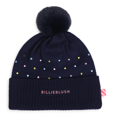 Bonnet &agrave; strass multicolors BILLIEBLUSH FILLE