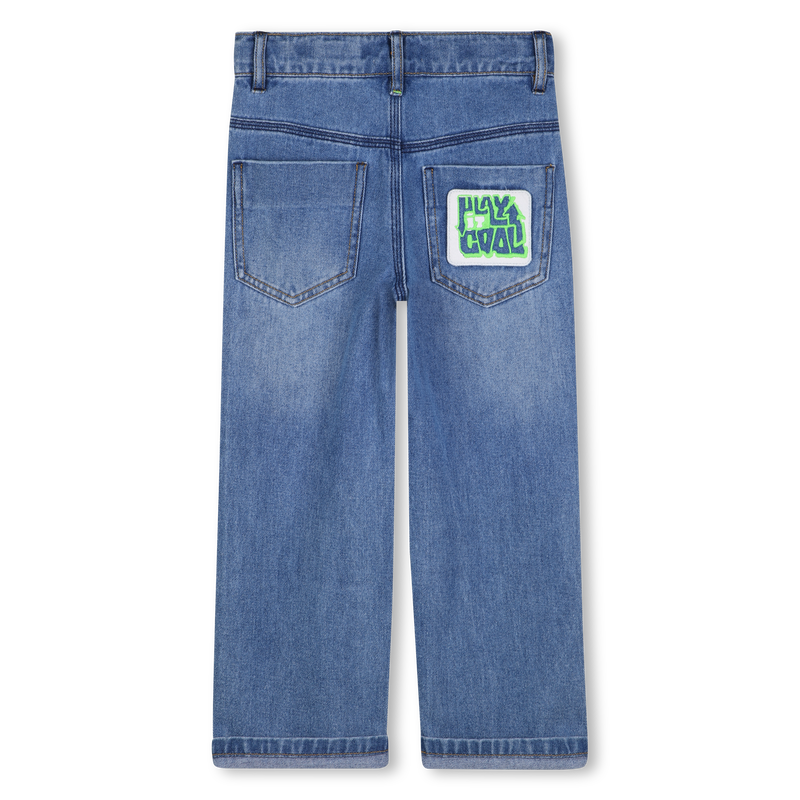 PANTALON DENIM BILLIEBLUSH 
                        GARCON