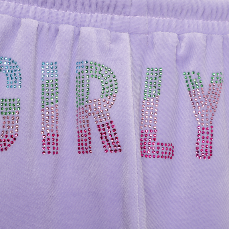 Pantalon de jogging en velours BILLIEBLUSH 
                        FILLE