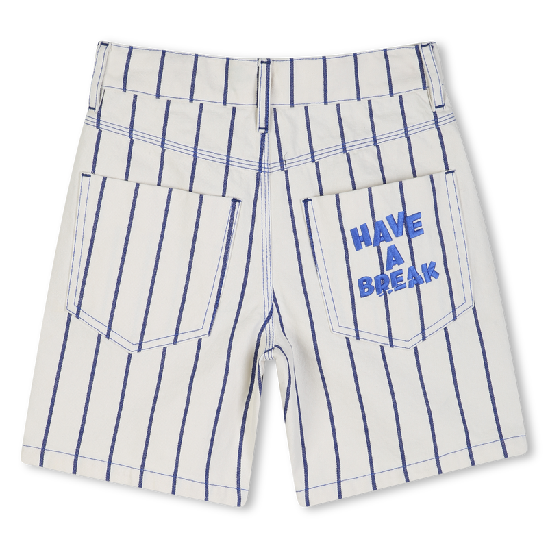 BERMUDA EN MATI&Egrave;RE FROISS&Eacute;E BILLIEBLUSH 
                        GARCON