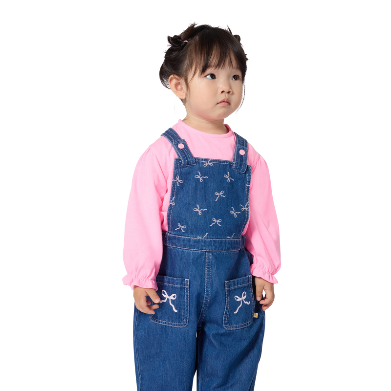 Salopette en denim BILLIEBLUSH 
                        FILLE
