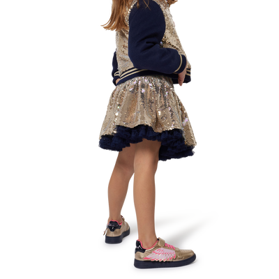 Blouson orn&eacute; de sequins r&eacute;versible BILLIEBLUSH FILLE