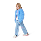 Pantalon en denim brod&eacute; BILLIEBLUSH 
                    FILLE