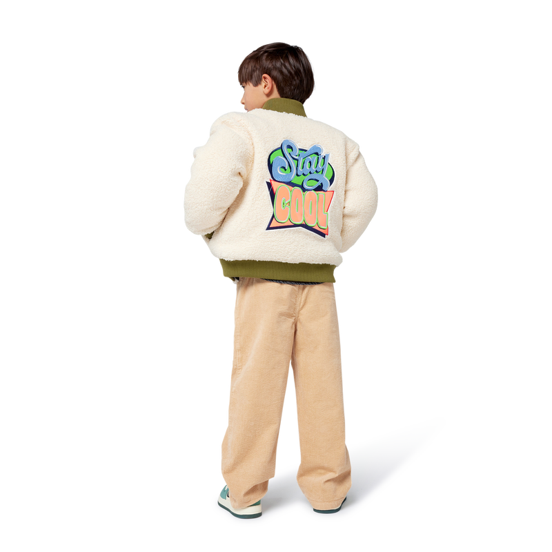 Blouson en tissu peluche BILLIEBLUSH 
                        GARCON