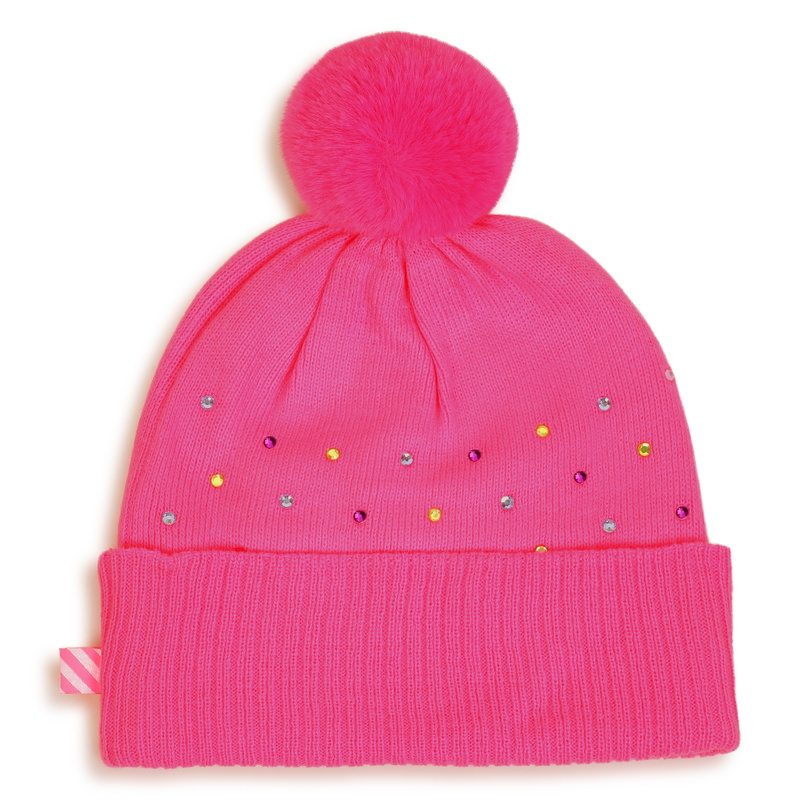 Bonnet &agrave; strass multicolors BILLIEBLUSH 
                        FILLE