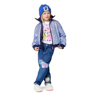 Blouson orn&eacute;e de sequins BILLIEBLUSH FILLE