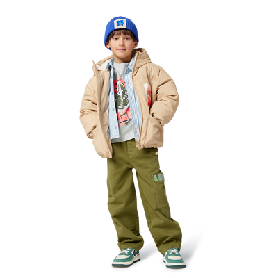 Chemise en coton ray&eacute;e BILLIEBLUSH GARCON