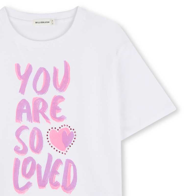 TEE-SHIRT MANCHES COURTES BILLIEBLUSH 
                        FILLE