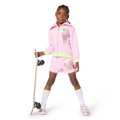 SWEAT ZIPP&Eacute; &Agrave; CAPUCHE BILLIEBLUSH FILLE