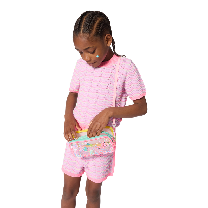 PULL MANCHES COURTES BILLIEBLUSH 
                        FILLE