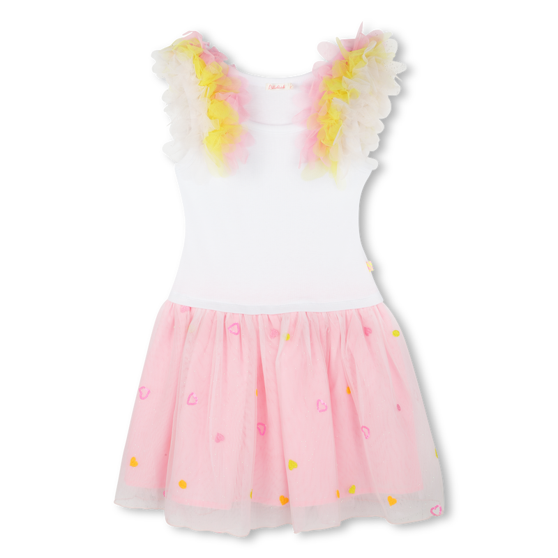 Robe bi-mati&egrave;re &agrave; bretelles BILLIEBLUSH 
                        FILLE