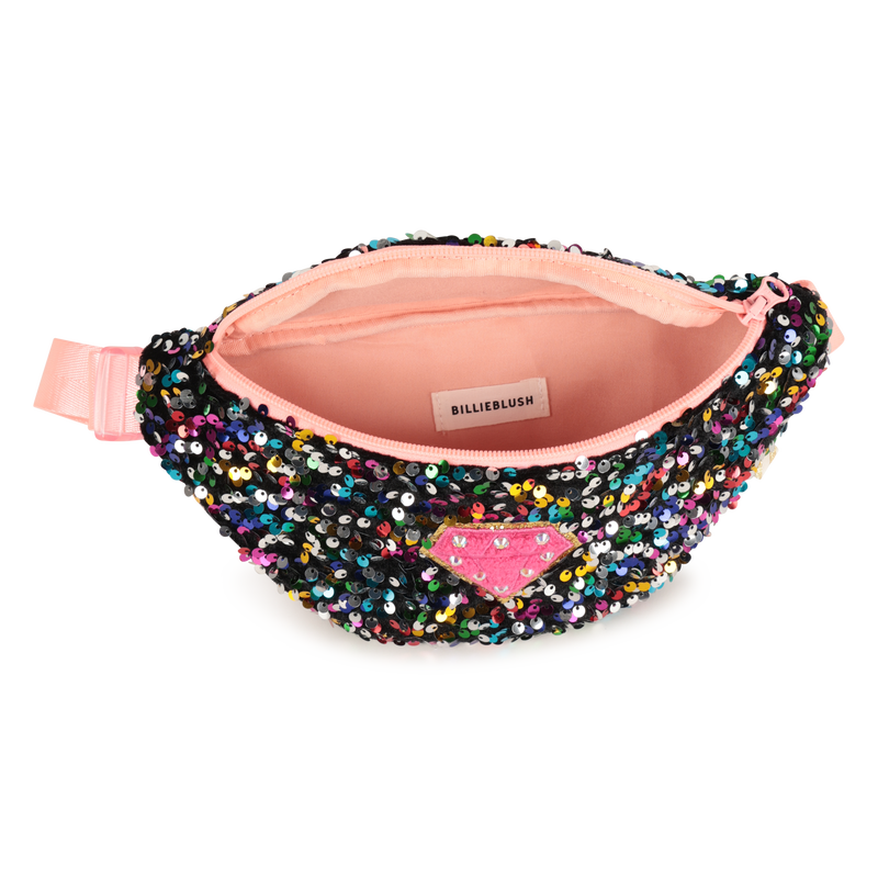 Velvet-based fanny pack BILLIEBLUSH 
                    FILLE
