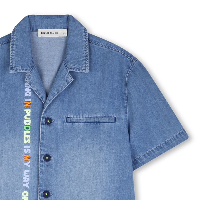 CHEMISE MANCHES COURTES BILLIEBLUSH 
                        GARCON