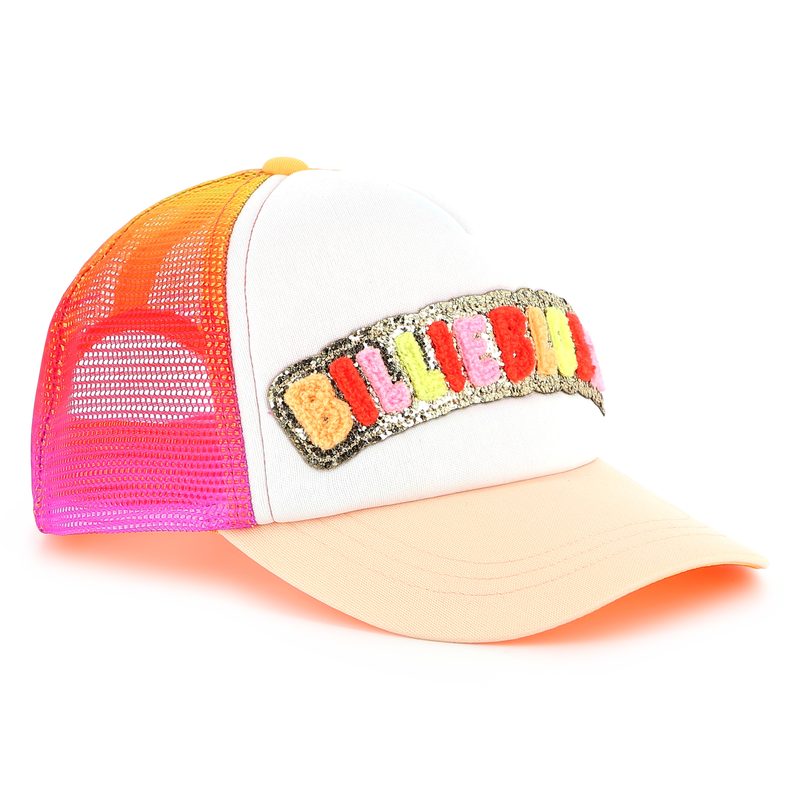 Casquette avec badge bouclette BILLIEBLUSH 
                        FILLE