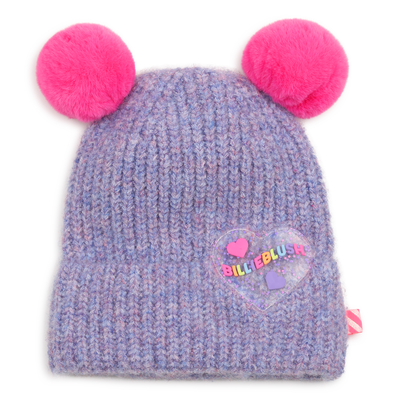 Bonnet &agrave; double pompons BILLIEBLUSH FILLE