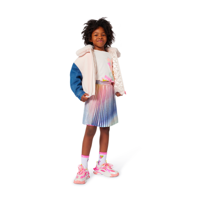 Jupe pliss&eacute;e brillante BILLIEBLUSH FILLE