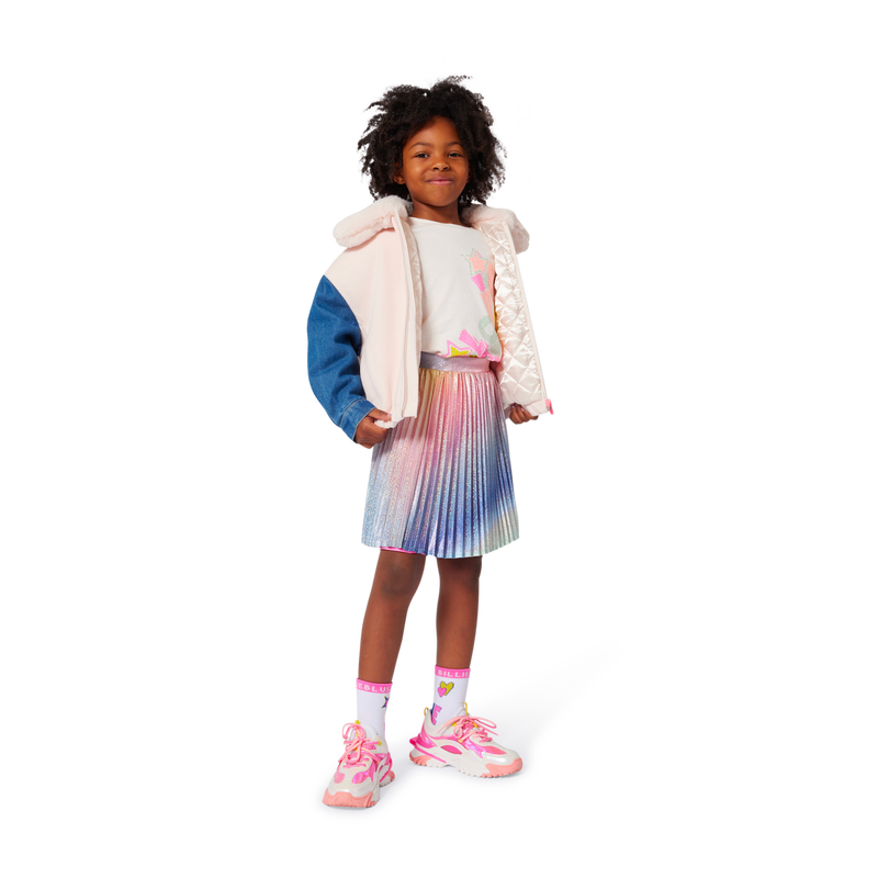 Jupe pliss&eacute;e brillante BILLIEBLUSH 
                        FILLE