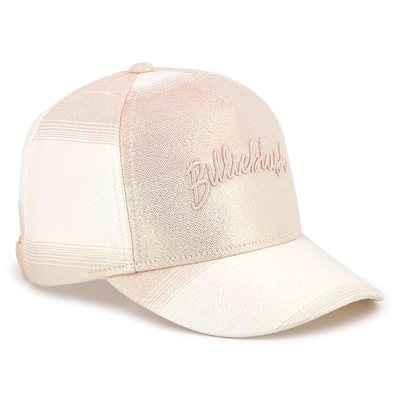 Casquette m&eacute;tallis&eacute;e et brod&eacute;e BILLIEBLUSH FILLE