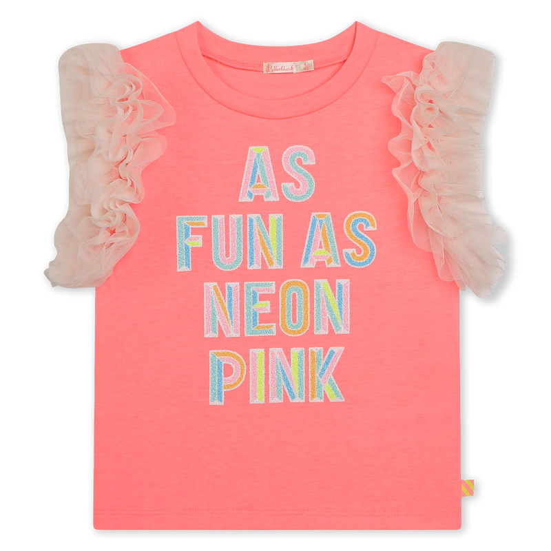 T-shirt avec manches en tulle BILLIEBLUSH 
                        FILLE