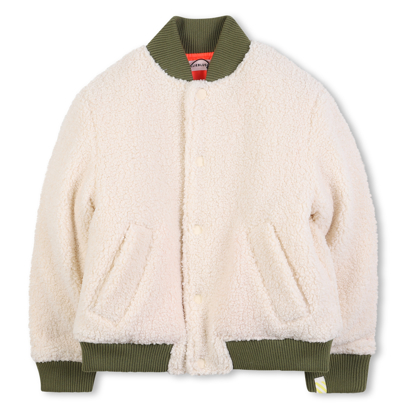 Plush fabric jacket BILLIEBLUSH 
                    GARCON