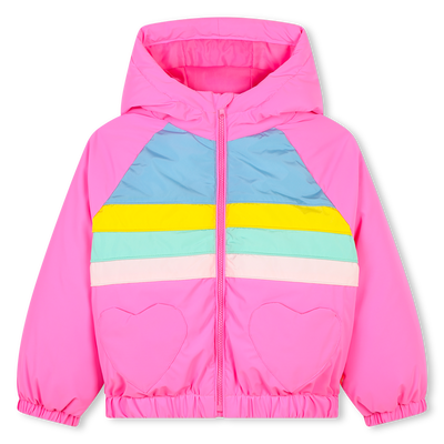 Doudoune multicolore &agrave; capuche BILLIEBLUSH FILLE